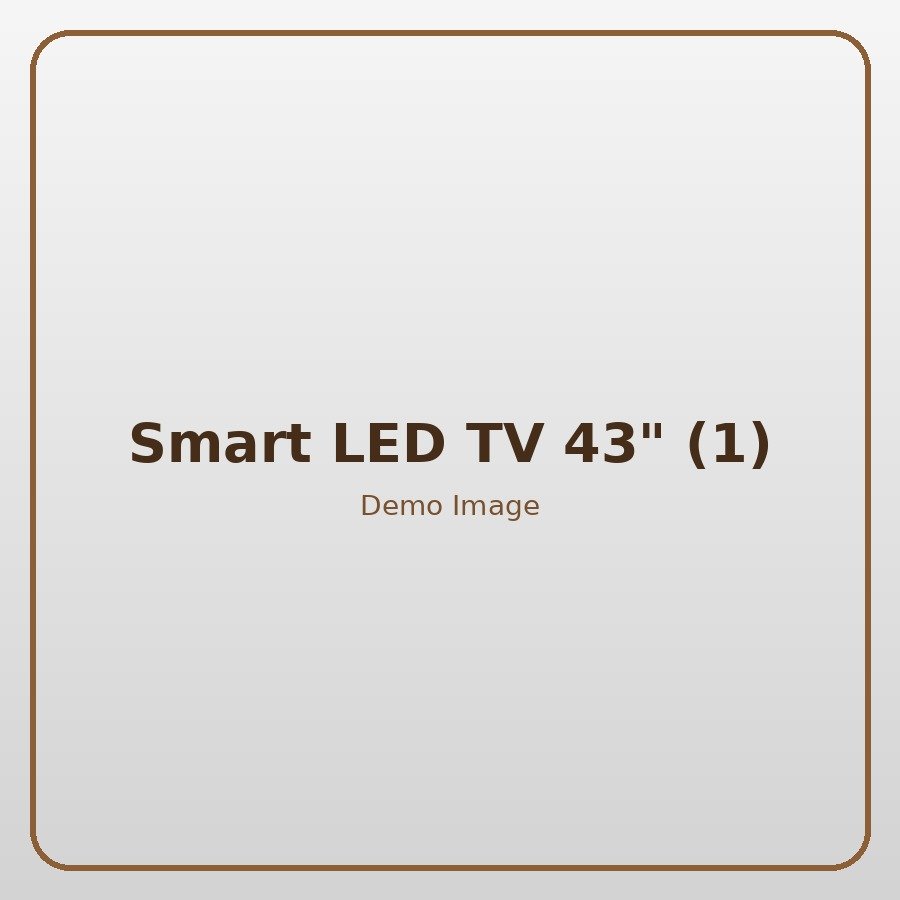 Smart LED TV 43"