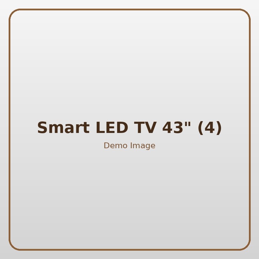 Smart LED TV 43"
