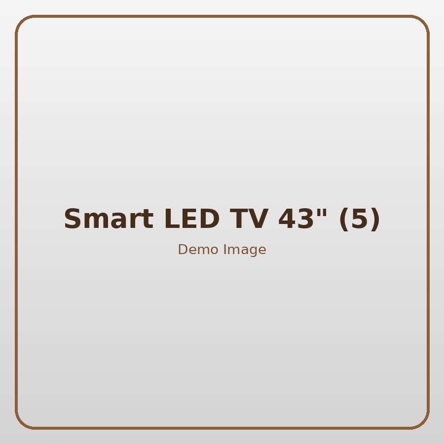 Smart LED TV 43"
