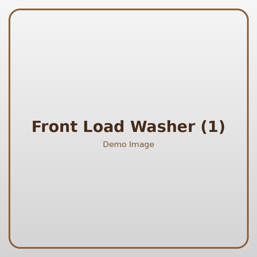 Front Load Washing Machine