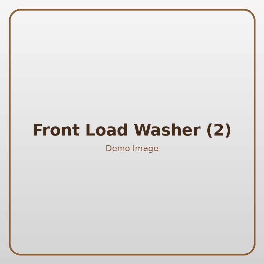 Front Load Washing Machine